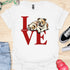 Love is a four legged word - V3 - Sitting Above T-Shirt